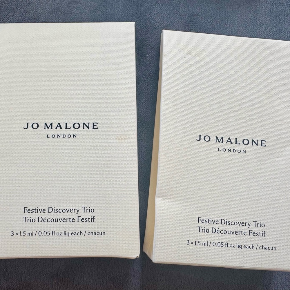 Jo Malone Trio with Festive Stripes ( 2 sets )
